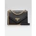 1bd200 prada|Black Saffiano Lux Leather Envelope Chain Bag 1BD200.